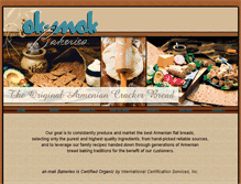 Tablet Screenshot of akmakbakeries.com